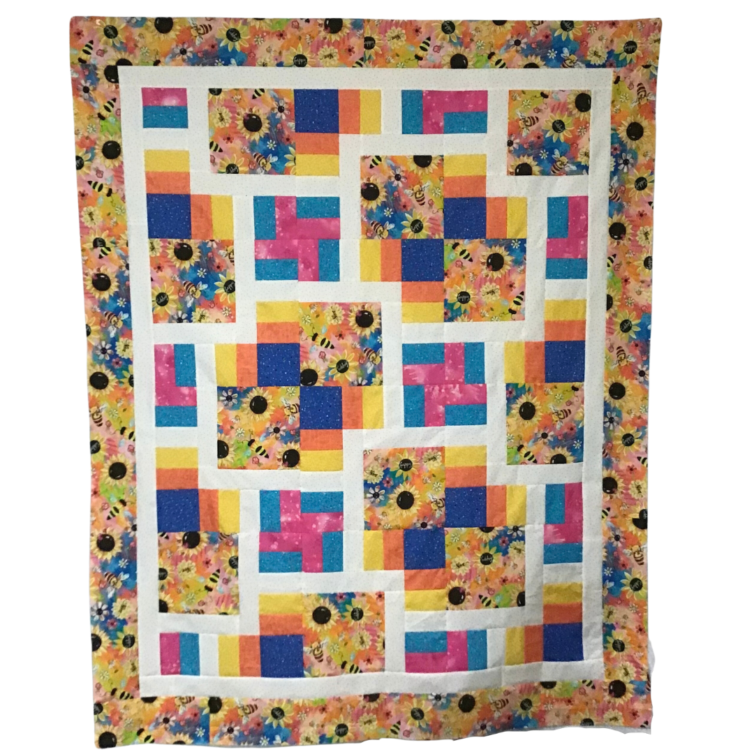 Coral Shadow Quilt Pattern
