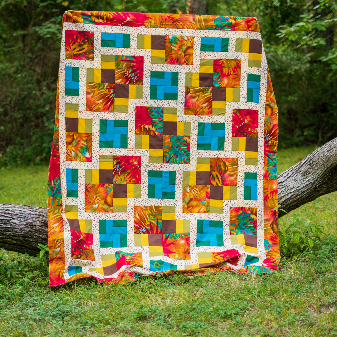 Coral Shadow Quilt Pattern