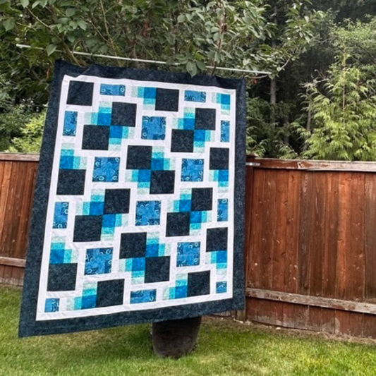 Coral Shadow Quilt Pattern